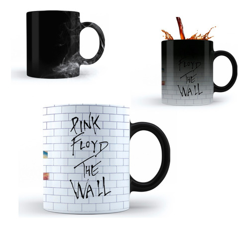 Taza Mágica Pink Floyd The Wall.