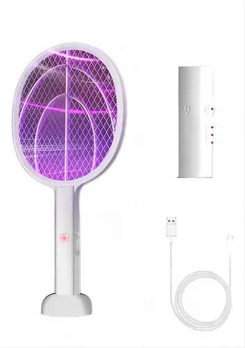comprar Raqueta Eléctrica Recargable Mata Moscas Y Mosquitos Hogar