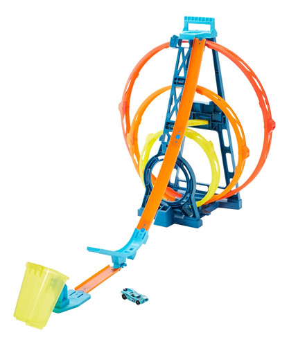 Hot Wheels Track Builder Triple Loop Stunt Loops Hot Wheels.