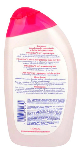 L'oréal Kids Shampoo 3 En 1 Explosion