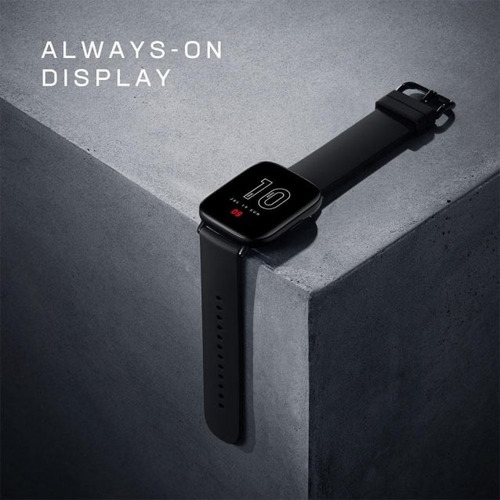 Relógio Smartwatch Zepp E - Quadrado Modelo A1958 Preto Preto