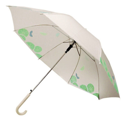 Paraguas Grande Vinílico Automático Lluvia - Sheshu Home Color Verde