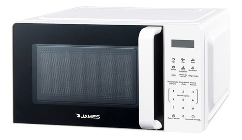 Microondas James 18l Blanco 10 Niveles De Potencia J 18 Gd