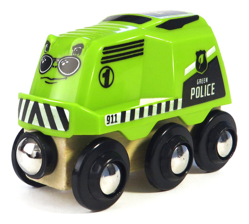 Juguete Locomotora Sunny Colección Green Police Trencity