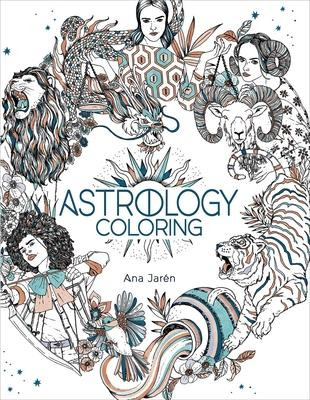 Libro Astrology Coloring - Ana Jarã©n