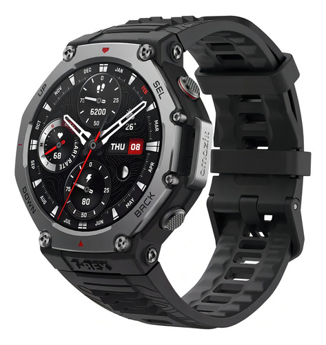 Relogio Smartwatch Amazfit T-rex 3 - Preto Preto