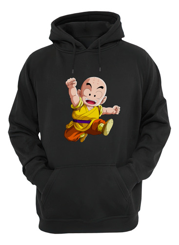 Dragon Ball Krilin Retro Buzo Canguro Friki Tu Eres #1