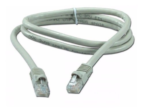 Cable De Red Para Internet Ethernet Rj45 1.5 Mts Gris