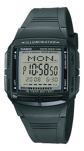 Reloj Casio Db-36-1av Unisex Digital Color Negro