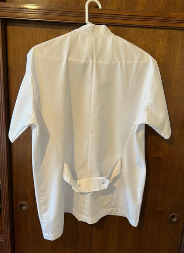 Chaqueta Mao Hombre Blanca Manga Corta Startex