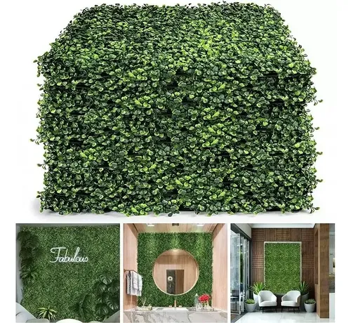Jardin Vertical Artificial Muro Verde Pack 10 Unidades
