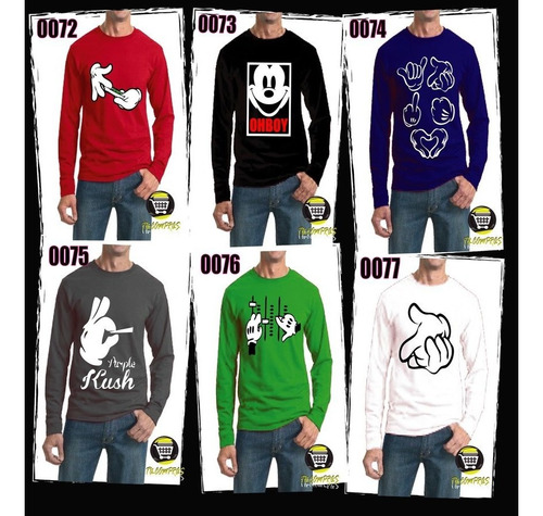 Camibuzo Hombre Personalizado Diseños Exclusivos - 072 - 077