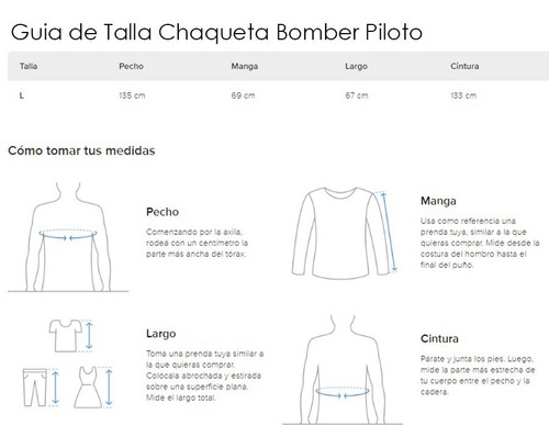 Imagen 9 de 9 de Chaqueta Hombre Bomber Piloto Militar Acolchada Liviana