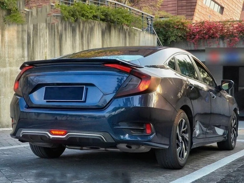 Difusor Trasero Spoiler Lip Universal Paragolpe Aplique