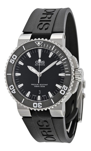 Relógio Oris Aquis 73376534154rs Automatico 43mm Black