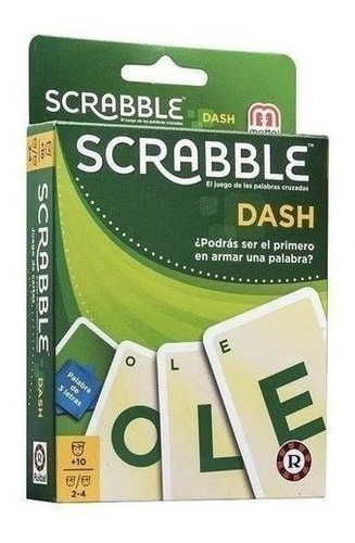 Juego De Cartas Scrabble Dash Ruibal