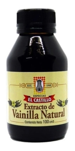 Esencia De Vainilla El Castillo Extracto Liquido 250ml - Dw