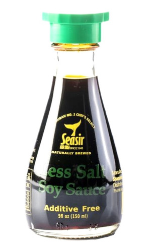Salsa De Soya Less Salt Seair X 150 Ml - mL a $113