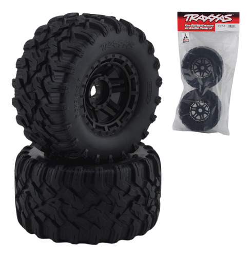Llantas Traxxas 8972 Para Carro De Control Remoto Maxx Rc