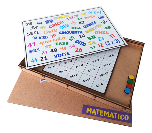 Jogo Matemático Educativo Para Crianças Ensino Fundamental