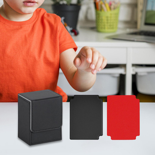 Soporte Para Caja De Baraja De Cartas Con 2 Divisores, Apto