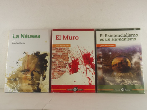 3 Libros La Nausea El Muro El Existencialismo Es Un Humanism