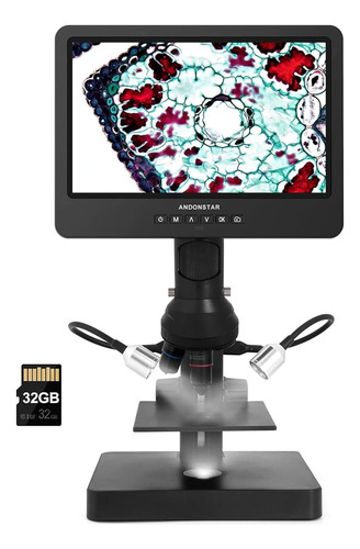 Microscopio Digital Andonstar 4000x Uhd 2160p Hdmi Ad249sp C