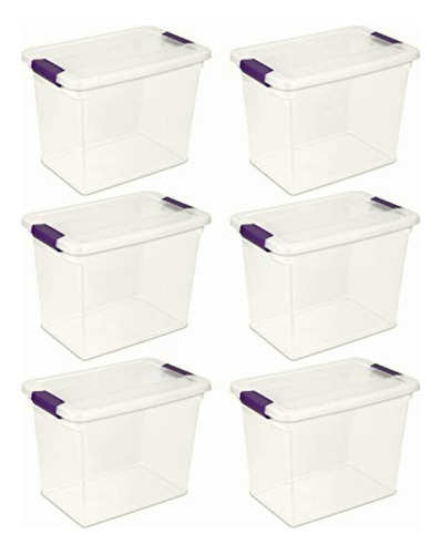 Sterilite 17511712 Caja De Pestillo De 5.7 Litros,