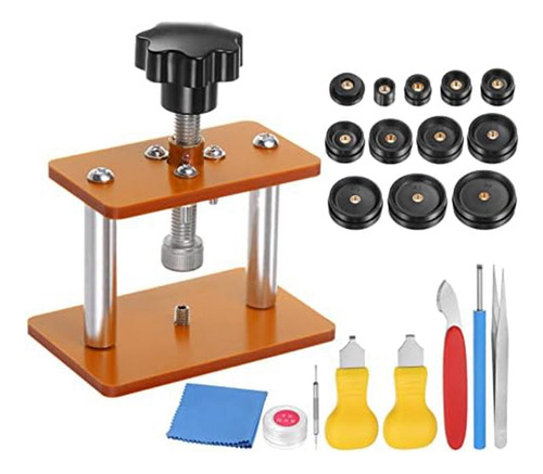 Set De Prensa Para Reloj, Tapa Trasera, Cierre De Rosca Con