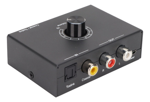 A Conversor Dac De 192 Khz Digital Óptico Coaxial Para