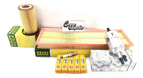 Kit Afinacion Jetta Mk6 2011 2.5 Bujias Cobre Filtros Mann