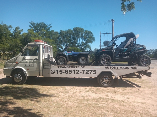 Imagen 3 de 4 de Auxilio Remolque Grúa. Traslado De Autos Camioneta Y Máquina