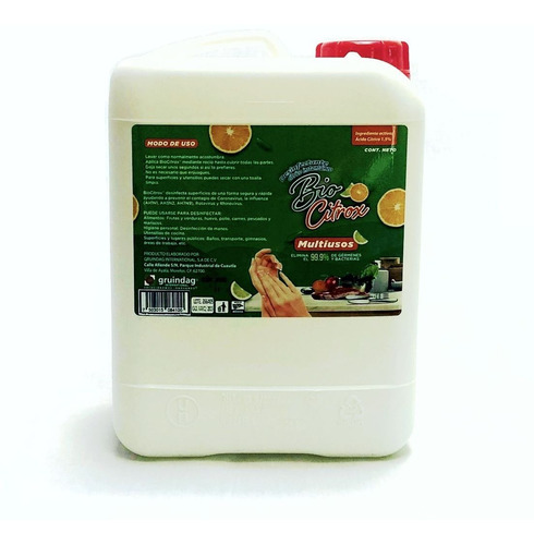 Desinfectante Natural Biocitrox / Directo De Fábrica Pq No4