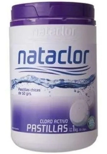 Cloro En Pastillas 200 Grs Nataclor