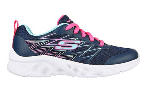 Tenis Niña Skechers Microspec - Azul 