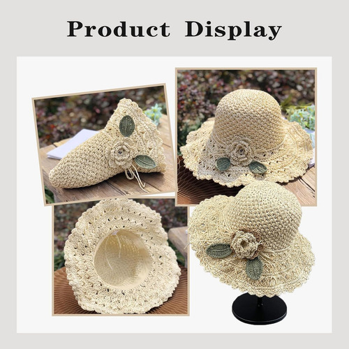 Sombreros De Paja For Mujer, Sombreros De Playa, Protección
