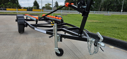 Trailer Nautico Para Moto Triplaza Homologado Patentable