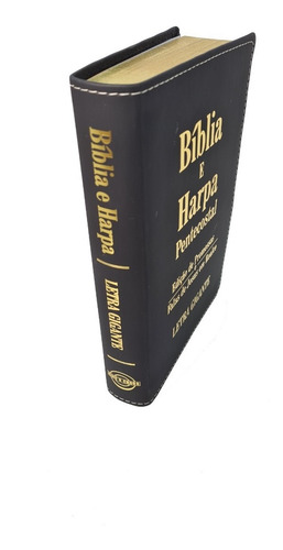 Bíblia Sagrada - Letra Gigante - Harpa - Corinhos - Presente