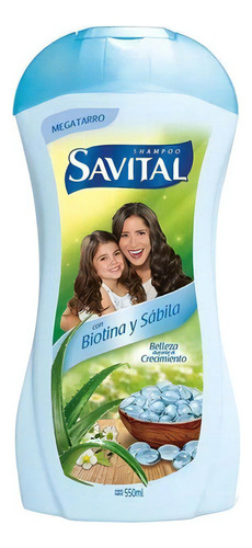  Shampoo Savital X 550ml. - Biotina Y Sáb - mL a $38