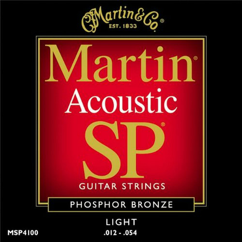 Cuerdas Guitarra Acústica Martin Msp4100 Sp, Light