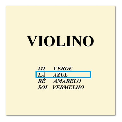 Corda Avulsa M Calixto Violino 4/4 Nylon Roxo