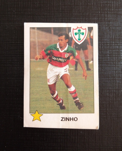 Figurinha Portuguesa Zinho Campeonato Brasileiro 95 F003