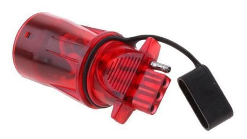 3 Rojo Adaptador De Energía Convertidor Zócalo 7pin A Para