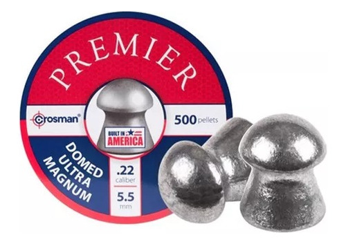 Imagen 2 de 10 de Balines Crosman Premier Ultra Magnum X500 5.5 Caza Aire Co2