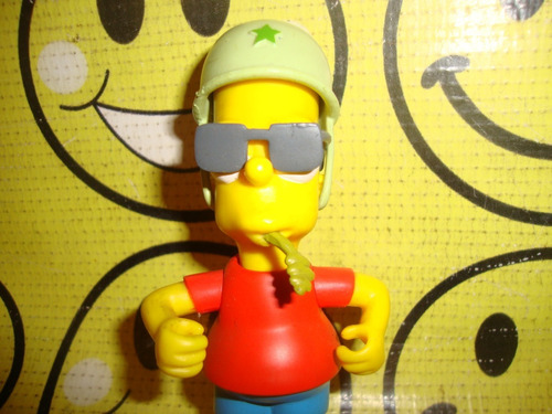 Simpson Bart Militar Playmates Figura