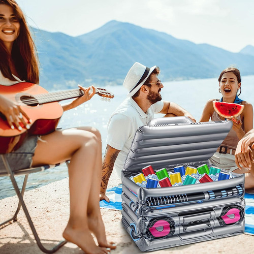 Bobina Inflable Baja Bebida Inflable Cooler Inflable 80s Par