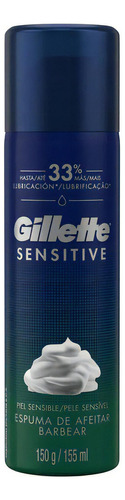 Espuma Gillette Foam Sensitive 150 Grs