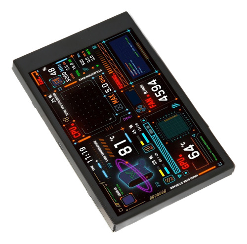 Monitor De Computadora Temp 3.5 Pulgadas Ips Dual Usb C, Edi