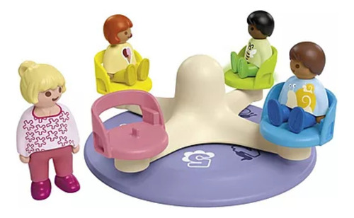 Figuras Para Armar Junior: Carrusel Playmobil