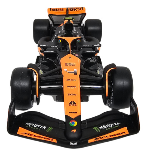 Auto Formula 1 Mclaren Mcl38 2024 #4 Lando Norris Esc. 1/43 Naranja